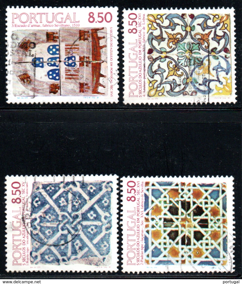 N° 1506,14,17,29 - 1981 - Oblitérés