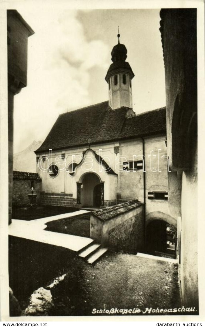 ** T1 Aschau Im Chiemgau, Schlosskapelle Hohenaschau / Castle, Chapel, Photo - Ohne Zuordnung