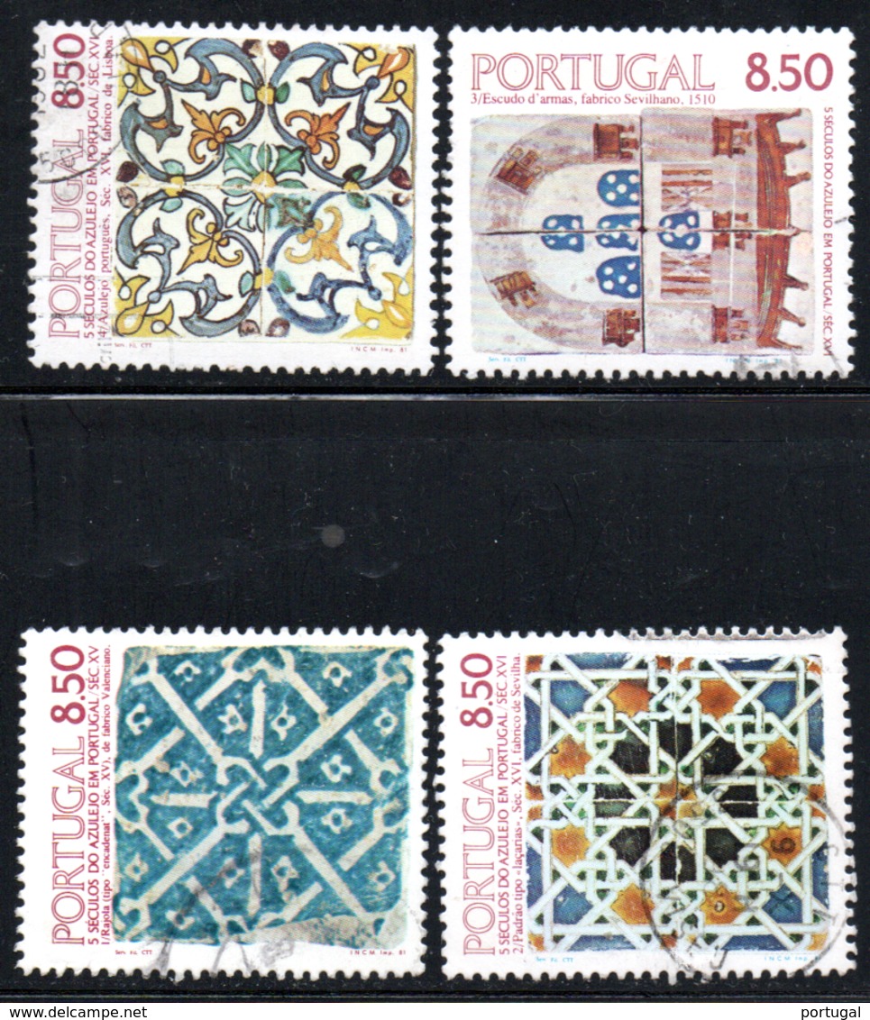 N° 1506,14,17,29 - 1981 - Used Stamps