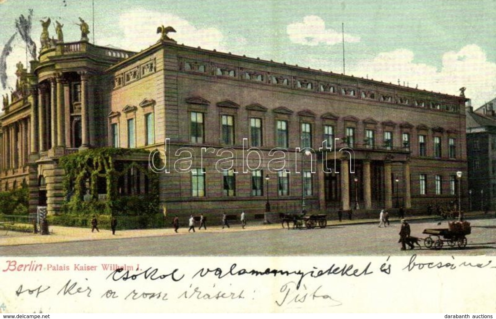 T2/T3 1904 Berlin, Palais Kaiser Wilhelm I. / Palace (fa) - Ohne Zuordnung