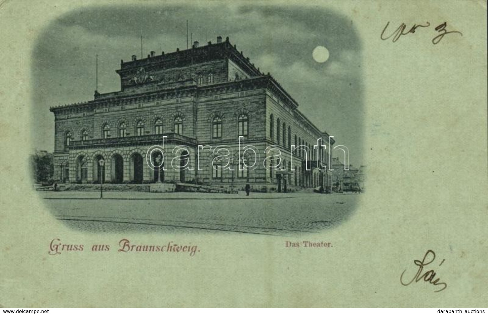 T2 1899 Braunschweig, Das Theater / Theatre - Non Classés
