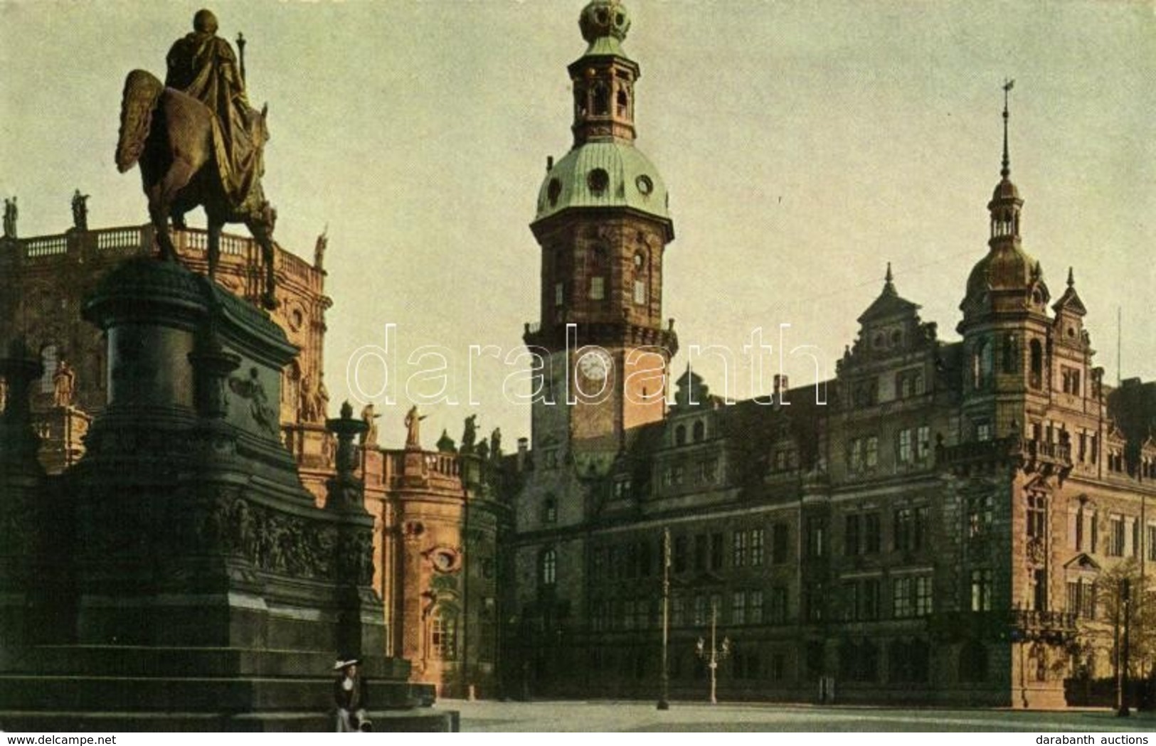 ** T2 Dresden, Kgl. Residenzschloss, König Johann-Denkmal / Royal Palace, Monument - Non Classés