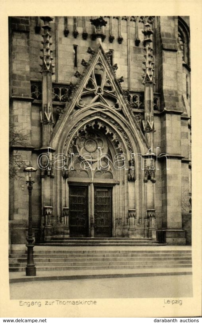 ** T1 Leipzig, Eingang Zur Thomaskirche / Church, Entrance - Ohne Zuordnung