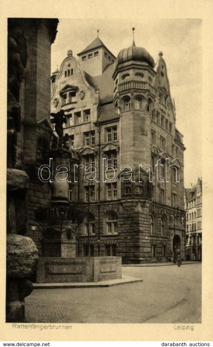 ** T1 Leipzig, Rattenfangerbrunnen / Fountain - Ohne Zuordnung