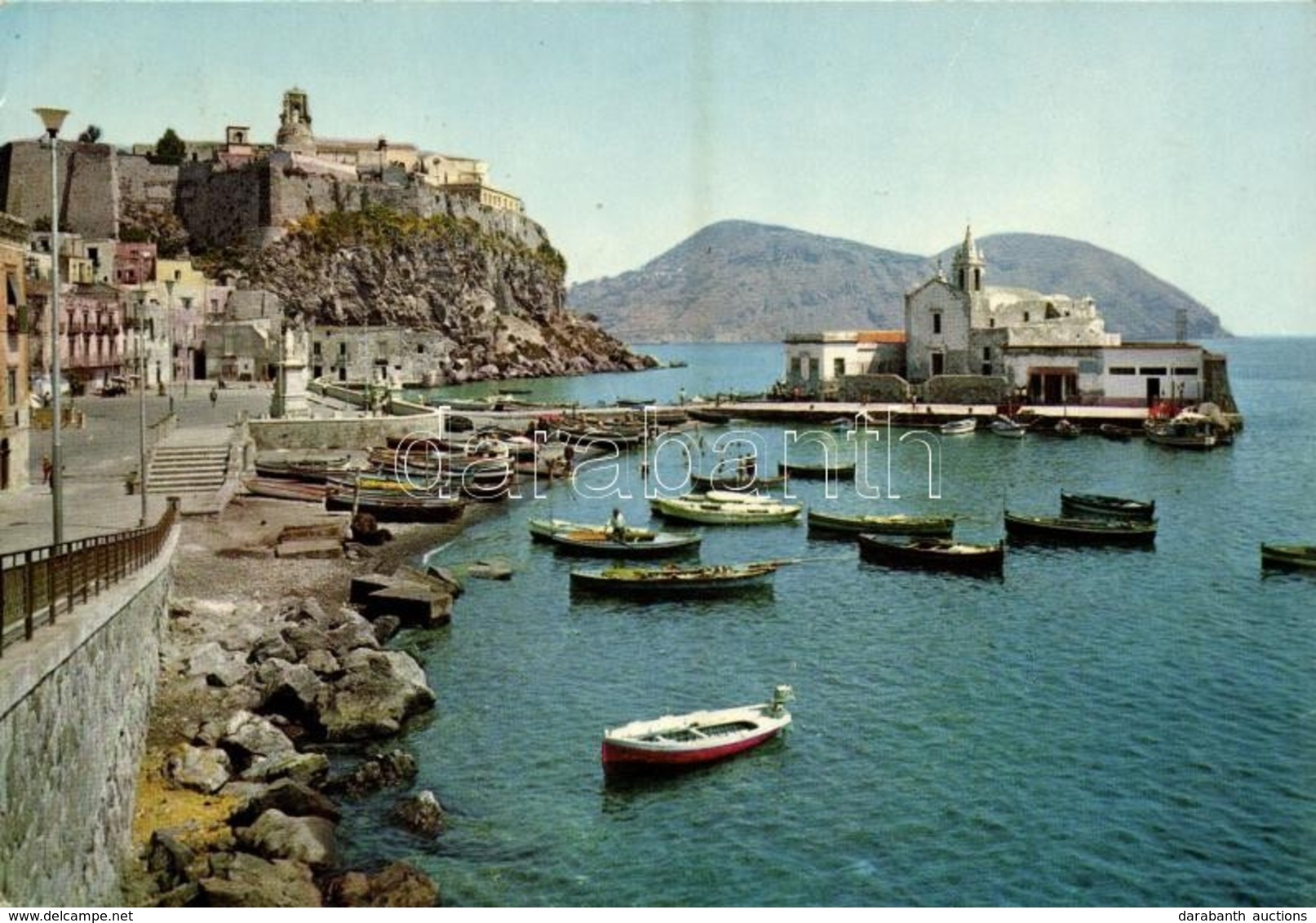 T2 Lipari, Marina Corta, L'Isolotto Del Purgatorio / Marina, Islet (14,6 Cm X 10,2 Cm) - Autres & Non Classés