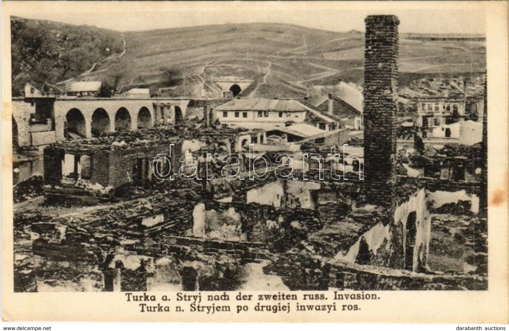 ** T2/T3 Turka, Turka Nad Stryjem; Turka Nach Der Zweiten Russ. Invasion / Po Drugiej Inwazyi Ros. / Turka After The 2nd - Unclassified