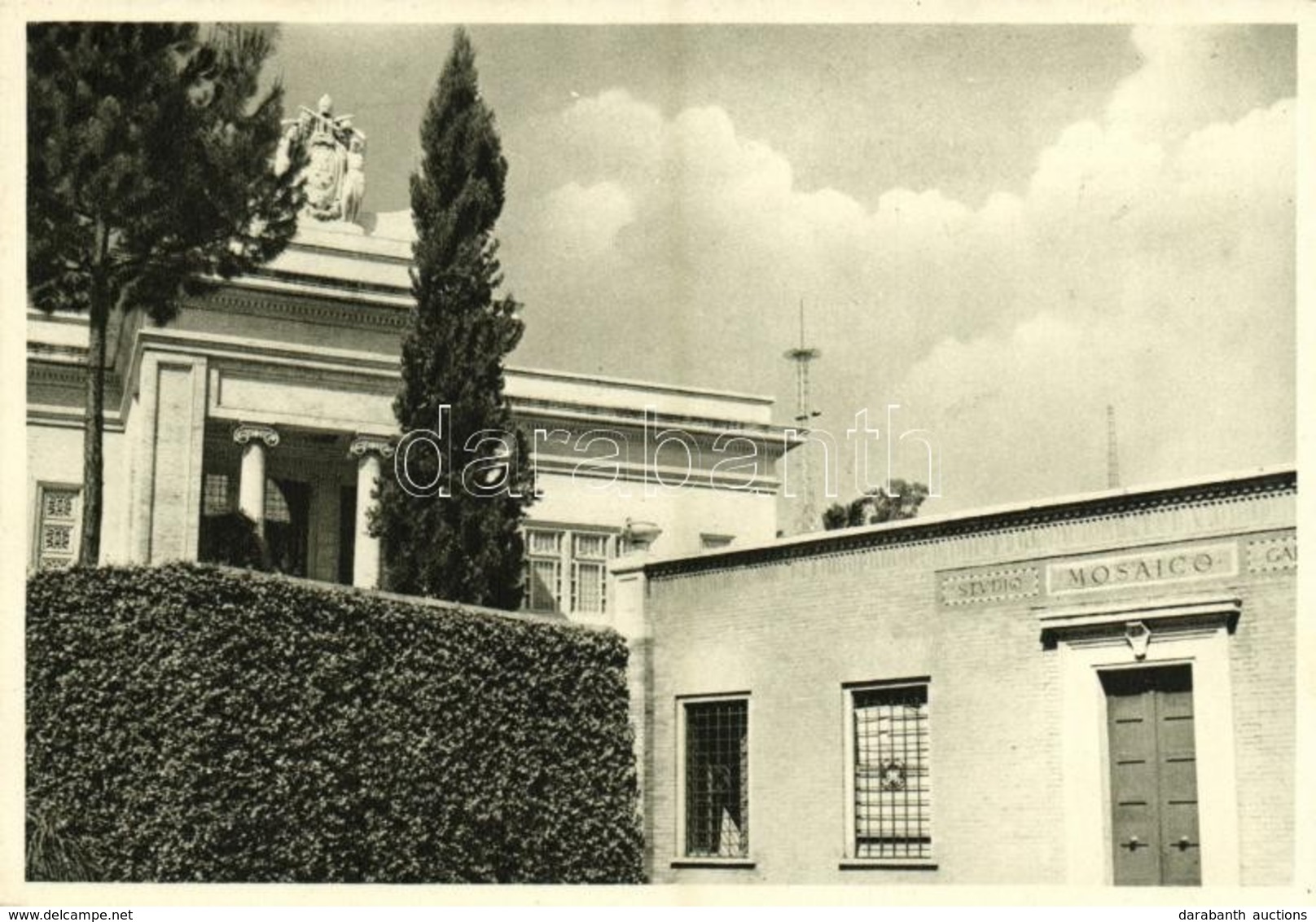 ** T1 Vatican City, Citta Del Vaticano; Stazione Radio, Le Antenne In Vista / Radio Station, First Glimpse Of Antennae ( - Sonstige & Ohne Zuordnung