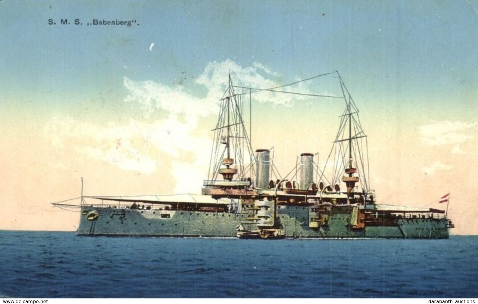 T2/T3 SMS Babenberg Az Osztrák-Magyar Haditengerészet Habsburg-osztályú Pre-dreadnought Csatahajója (Linienschiff) / K.u - Ohne Zuordnung