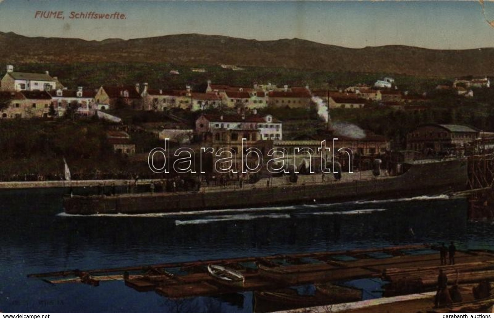 * T3/T4 Fiume, Rijeka; K.u.K. Kriegsmarine Schiffswerfte / Austro-Hungarian Navy Shipyards (r) - Non Classés