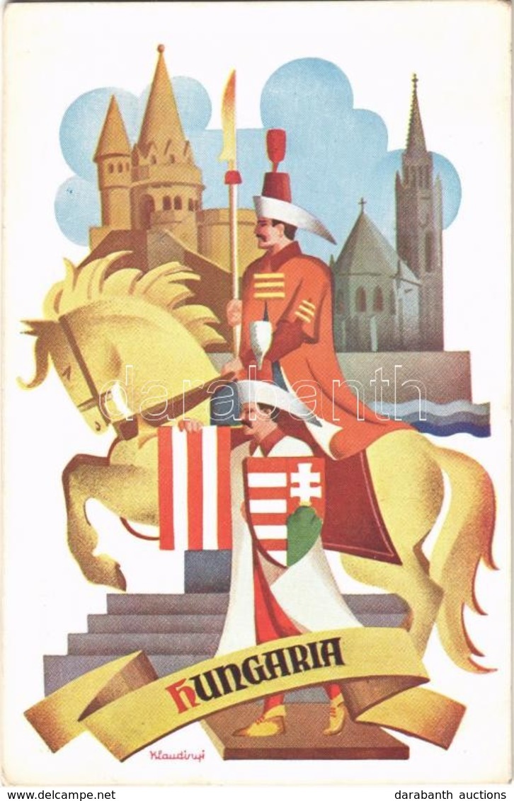 ** T1/T2 Hungaria / Hungarian Irredenta Art Postcard S: Klaudinyi - Ohne Zuordnung