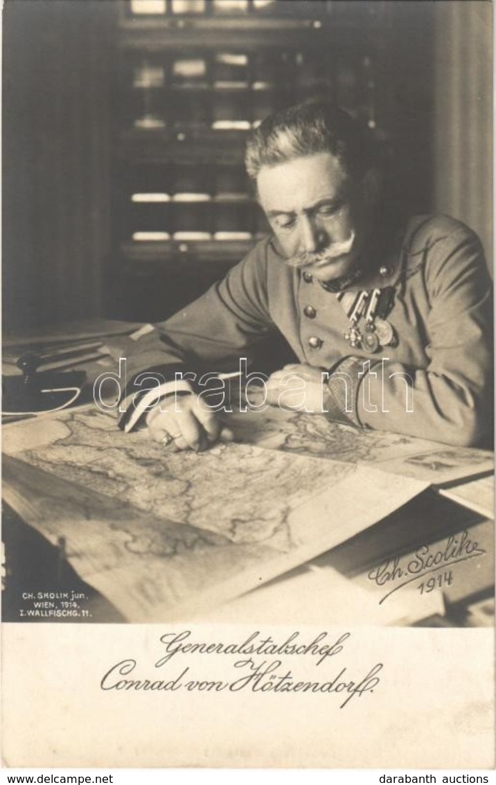 ** T1 Generalstabschef Conrad Von Hötzendorf / K.u.K. Military Officer, Chief Of The General Staff - Unclassified