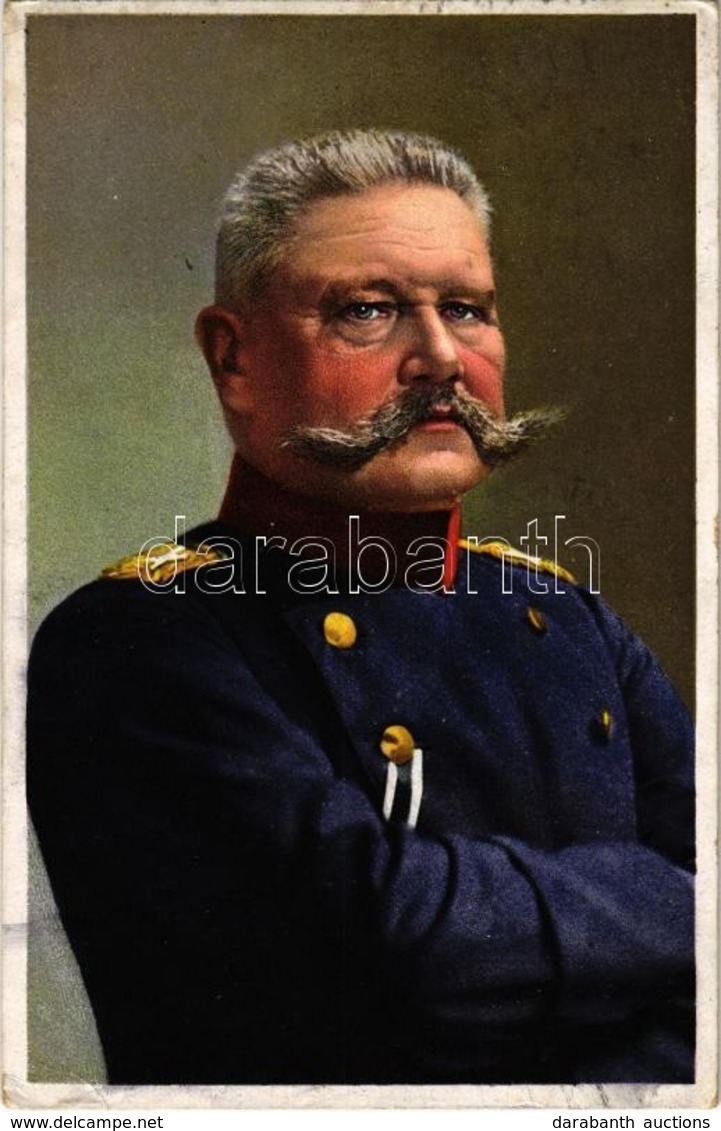 T2/T3 1916 Generalfeldmarschall V. Hindenburg / Field Marshal Paul V. Hindenburg (EK) - Non Classés