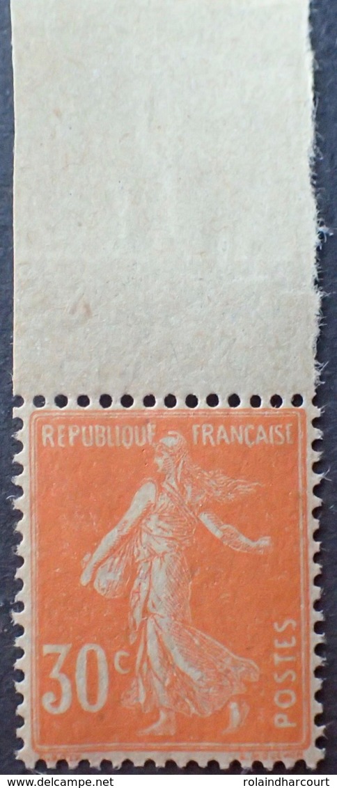 R1189/329 - 1907 - TYPE SEMEUSE - N°141c (IA) NEUF** BdF - PAPIER GC - TRES BON CENTRAGE - Nuevos