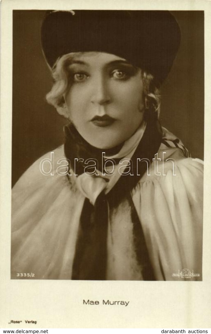 ** T1/T2 Mae Murray, Metro Goldwyn Mayer 3335/2. 'Ross' Verlag - Non Classés