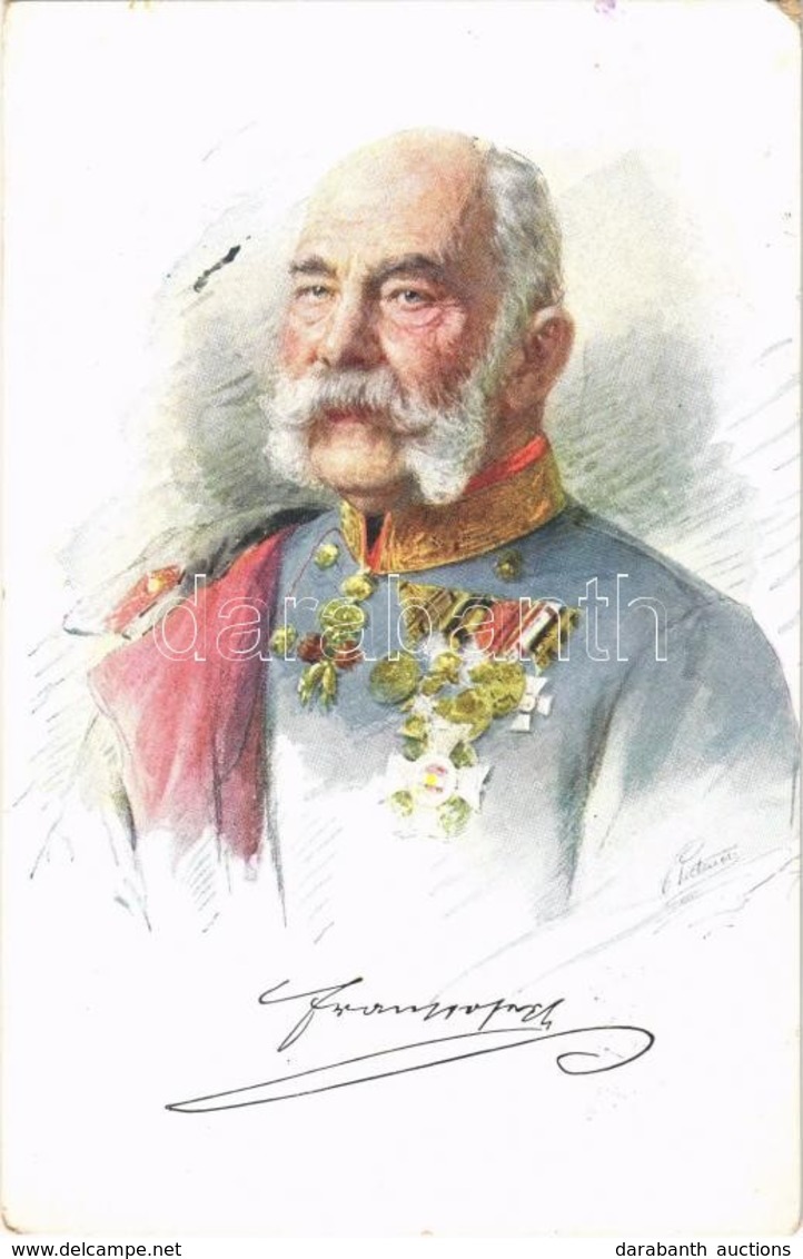 * T2/T3 1915 Franz Joseph I (worn Corner) - Ohne Zuordnung