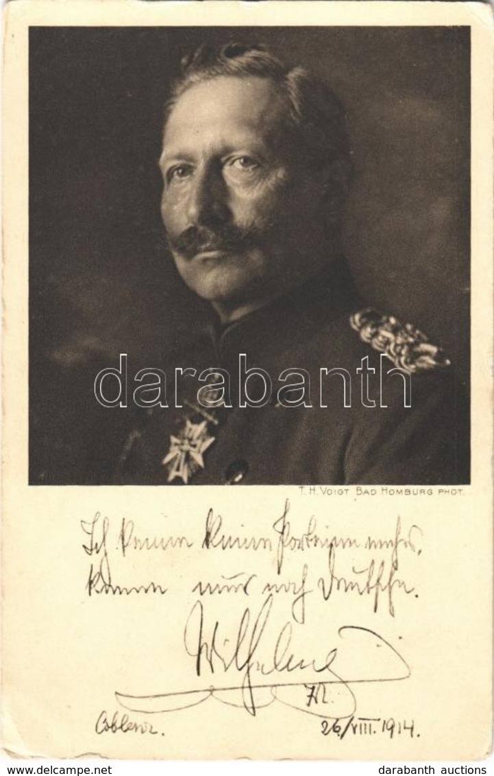* T2/T3 1914 Wilhelm II, Bayer. Landeskomitee Vom Roten Kreus (EK) - Ohne Zuordnung