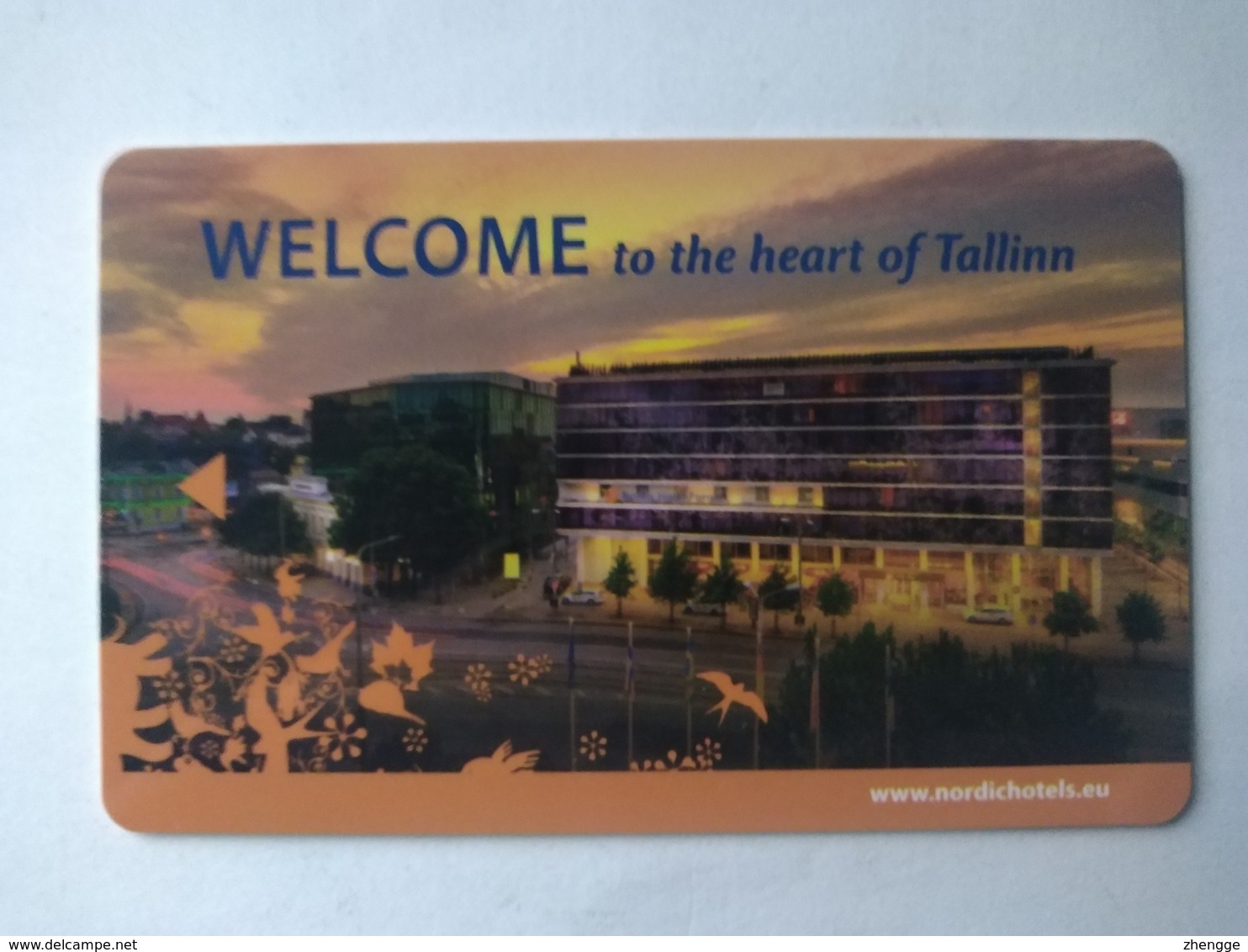 Estonia Hotel Key, Nordic Hotel Forum, Tallinn  (1pcs) - Hotelkarten