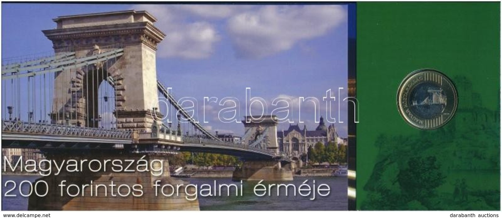 2009. 200Ft Elsőnapi Veret Díszcsomagolásban + 2006. 200Ft 'FB' 'Búcsú A 200Ft-os Bankjegytől' T:I,1 - Ohne Zuordnung