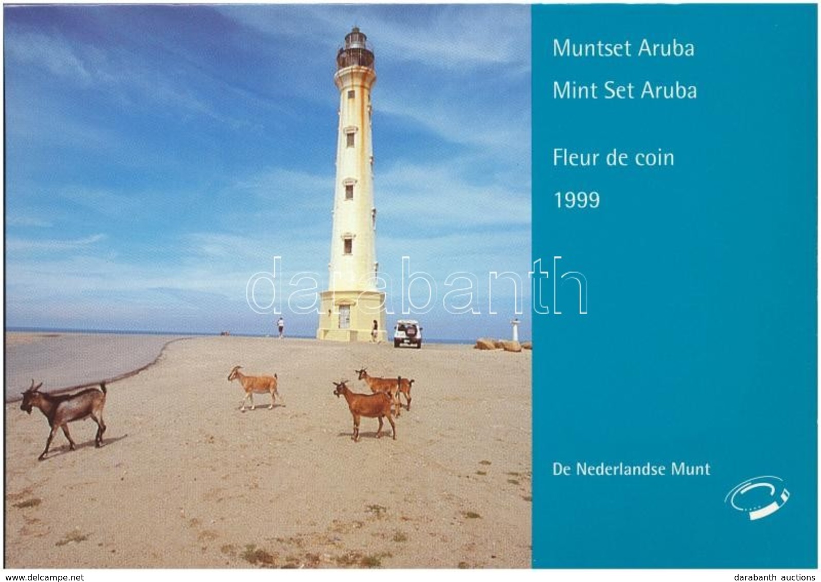 Aruba 1999. 5c-5Fl (7xklf) + 'Aruba' Emlékérem Szettben T:1
Aruba 1999. 5 Cents - 5 Florin (7xdiff) + 'Aruba' Commemorat - Ohne Zuordnung