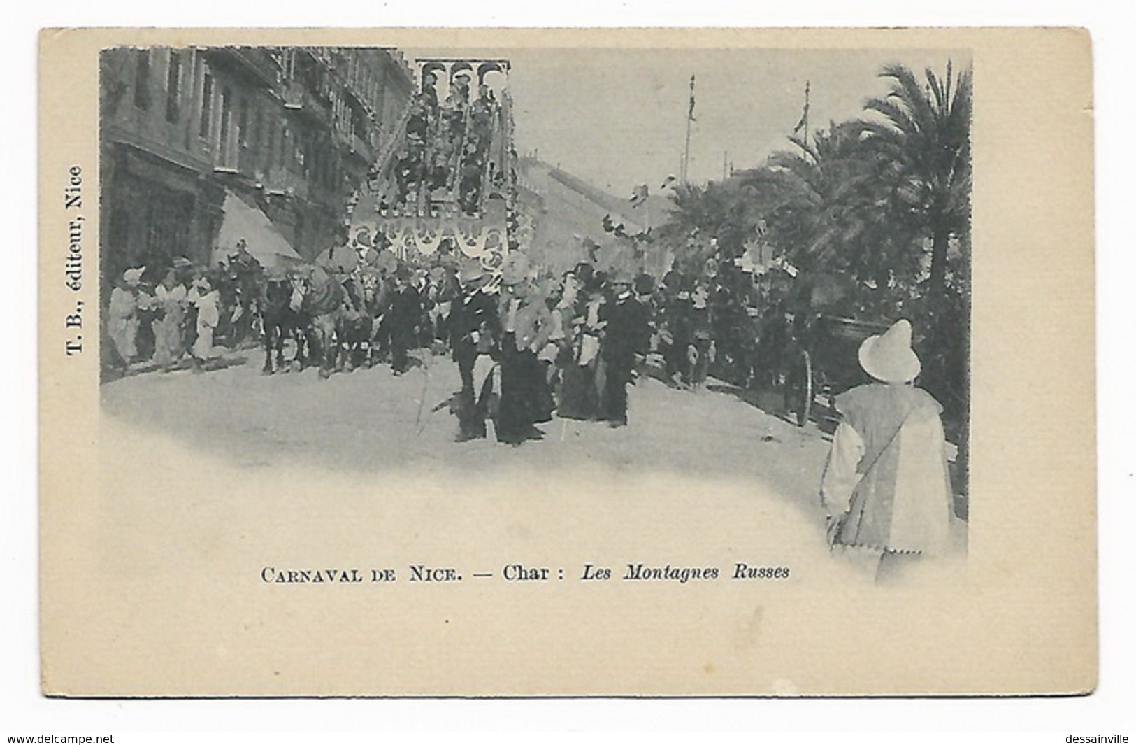 CARNAVAL De NICE - Char: Les Montagnes Russes - Carnaval