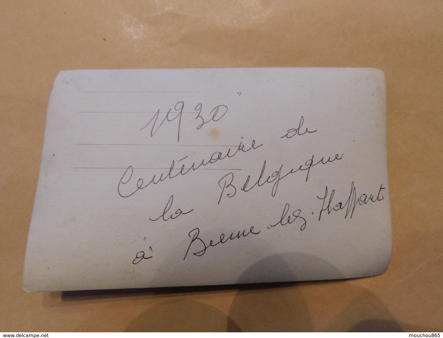 Bienne Les Happart Photo Carte Du Centenaire 1930 N°1  Top!!!!! - Lobbes