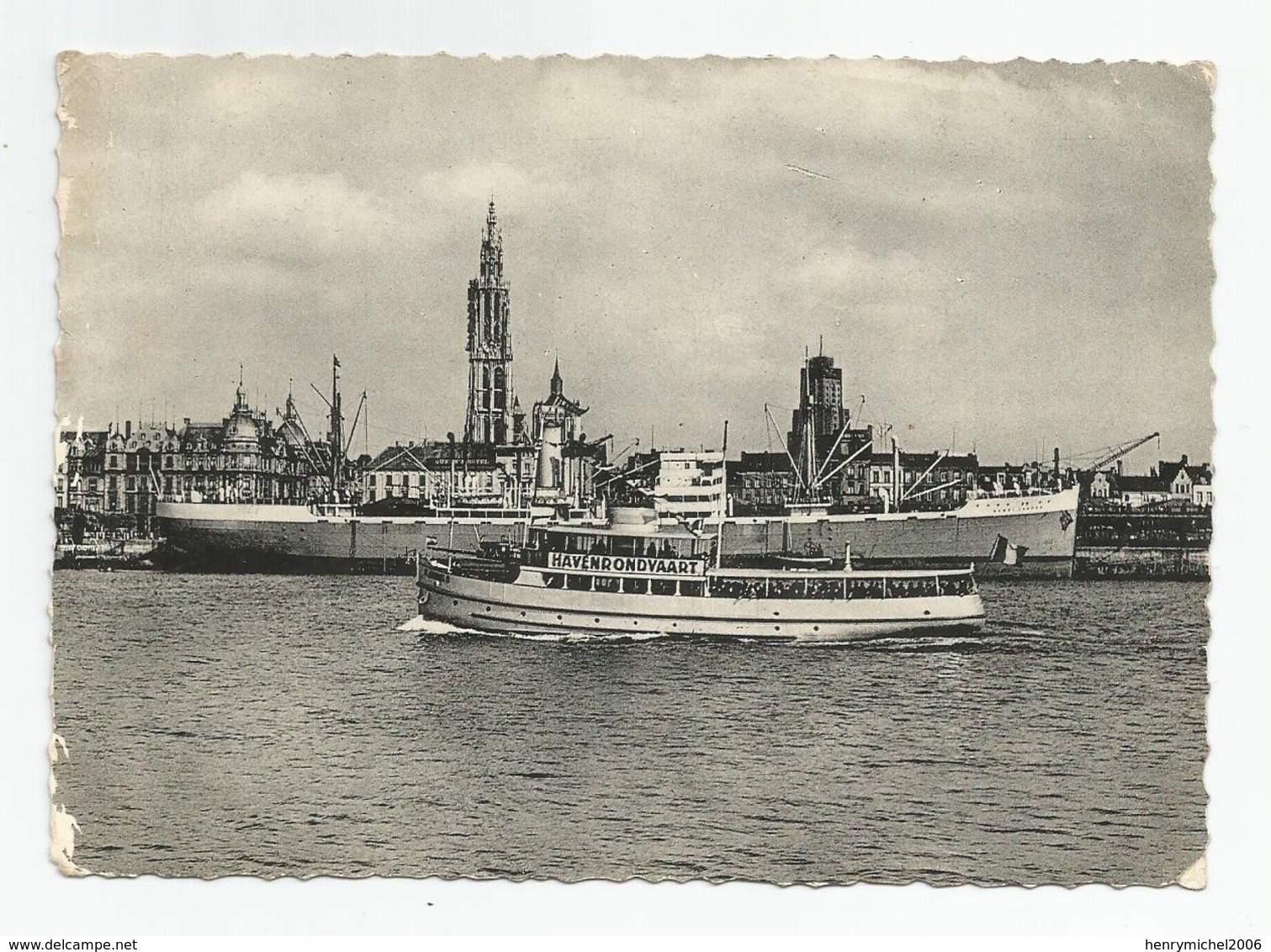 Belgique Anvers Bateau Flandria Boten Havenrondvaart - Other & Unclassified