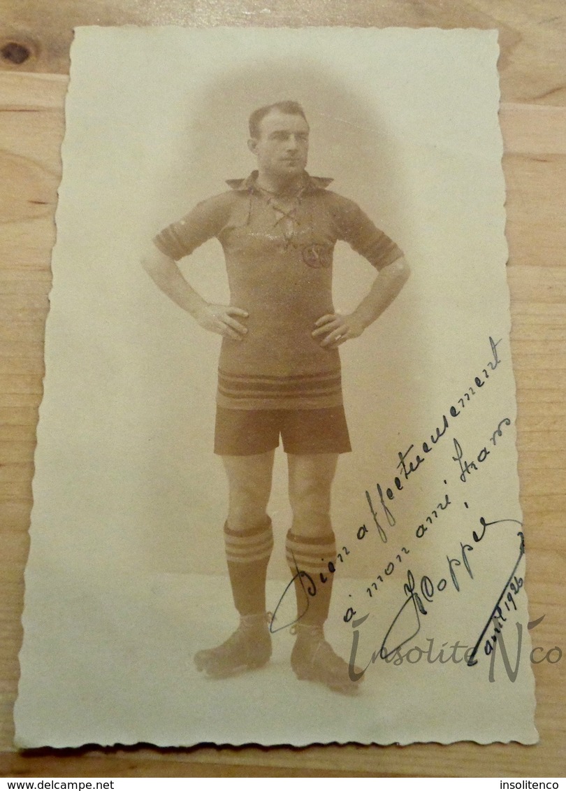 Photographie Robert Coppée Ami De Frans Demol - Avril 1926 - Union St-Gilloise - Champion Olympique Football 1920 - Sports