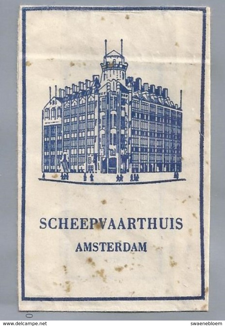 Suikerzakje.- AMSTERDAM. SCHEEPVAARTHUIS. Sugar Sucre Zucchero Zucker - Suiker