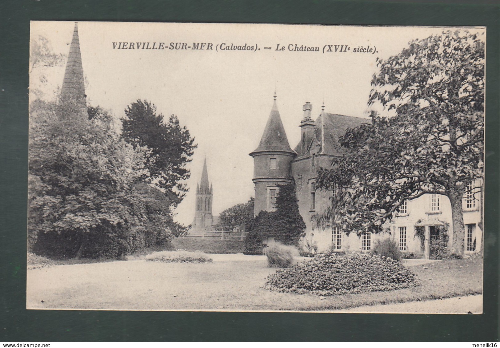 CPA - 14 - Vierville-sur-Mer   -  Le Château - Autres & Non Classés