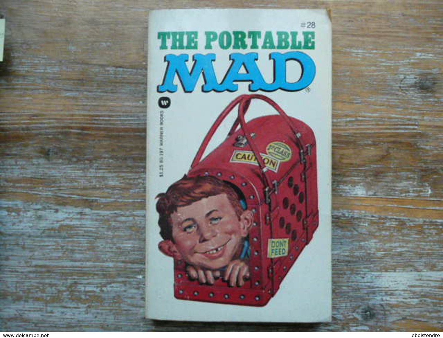 THE PORTABLE MAD #28 EDITED BY ALBERT B. FELDSTEIN 1977 WARNER BOOKS - Altri & Non Classificati