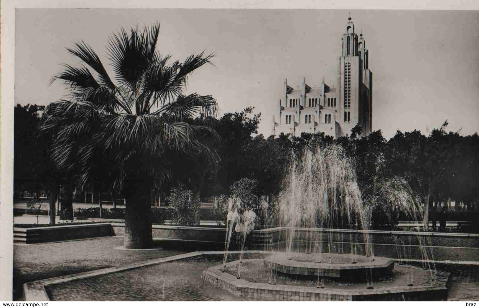 CPSM  Maroc Casablanca Jardins De La Région Civile - Casablanca