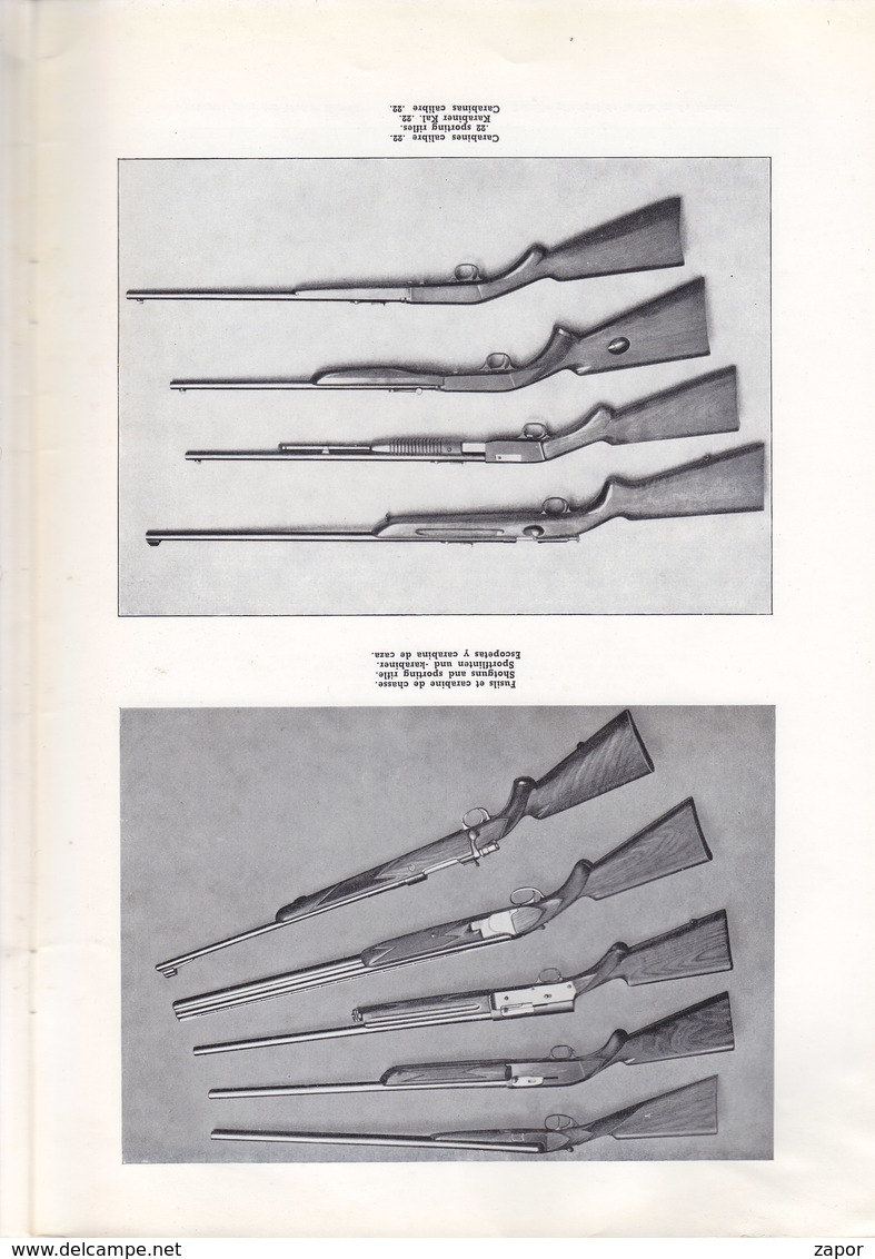 Brochure Du FN Herstal - Fabrique Nationale D'Armes De Guerre + Annexe Des Pieces De Rechange Motos 1959 - Andere & Zonder Classificatie