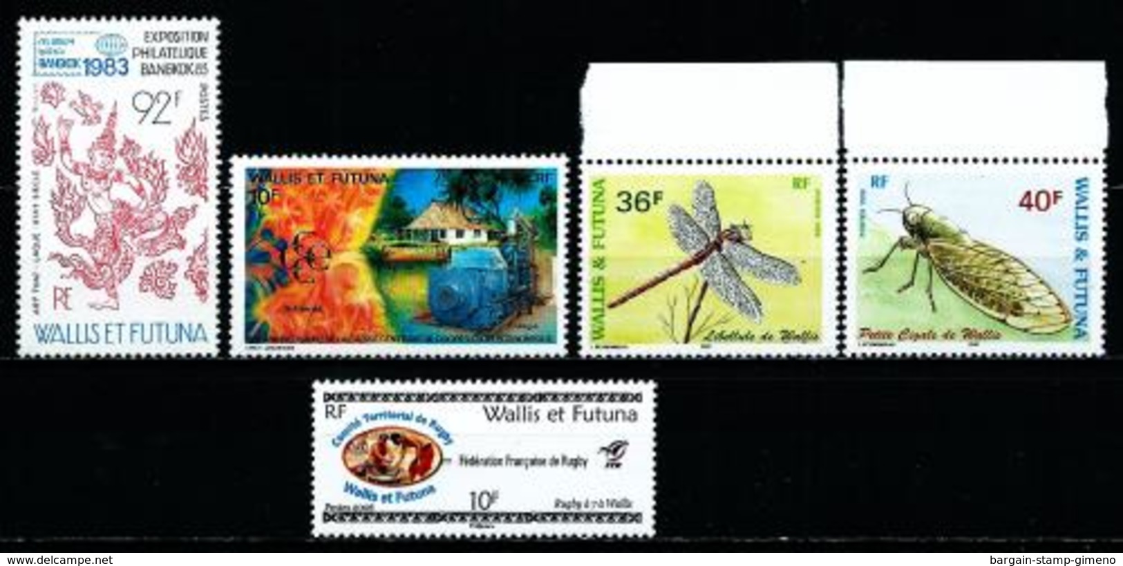 Wallis Y Futuna (4 Series Diferentes) Nuevo - Colecciones & Series