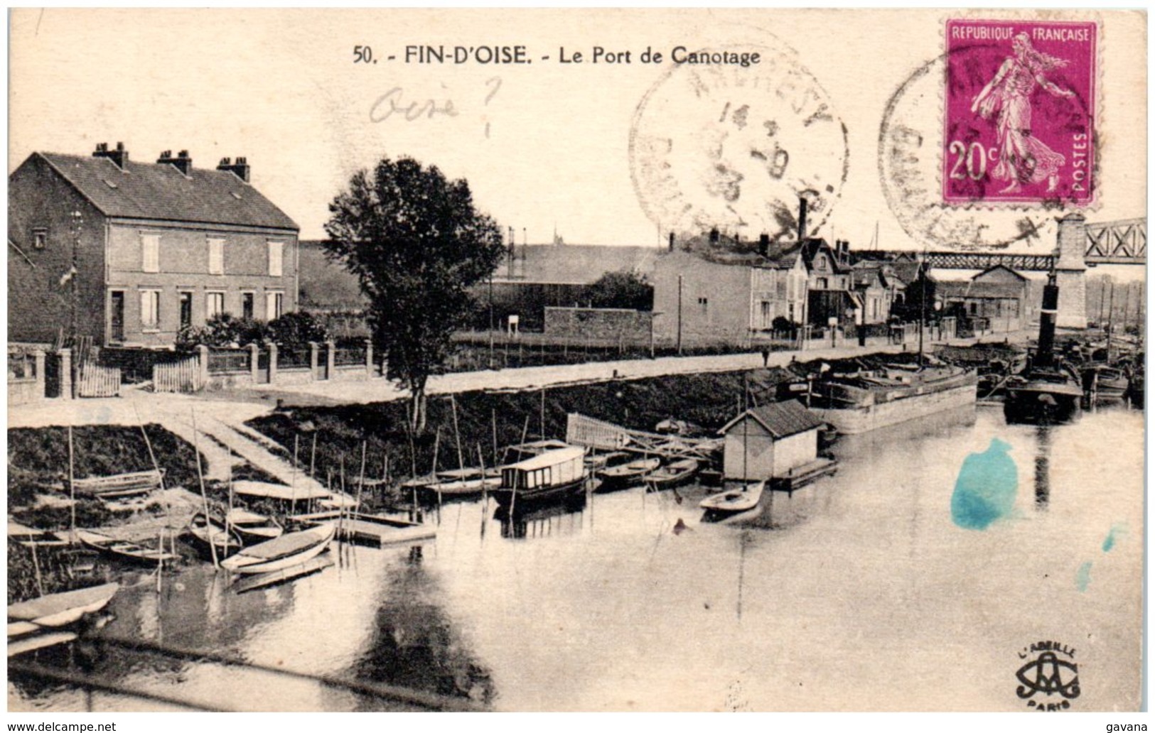 78 CONFLANS-FIN-d'OISE - Le Port De Canotage - Conflans Saint Honorine