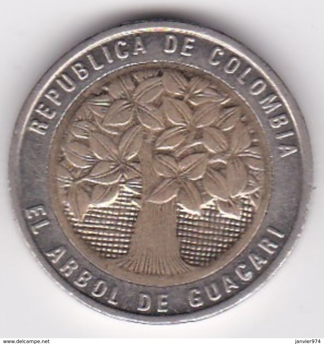 Colombie, 500 Pesos1994. Bimetallic. KM# 286 - Colombia