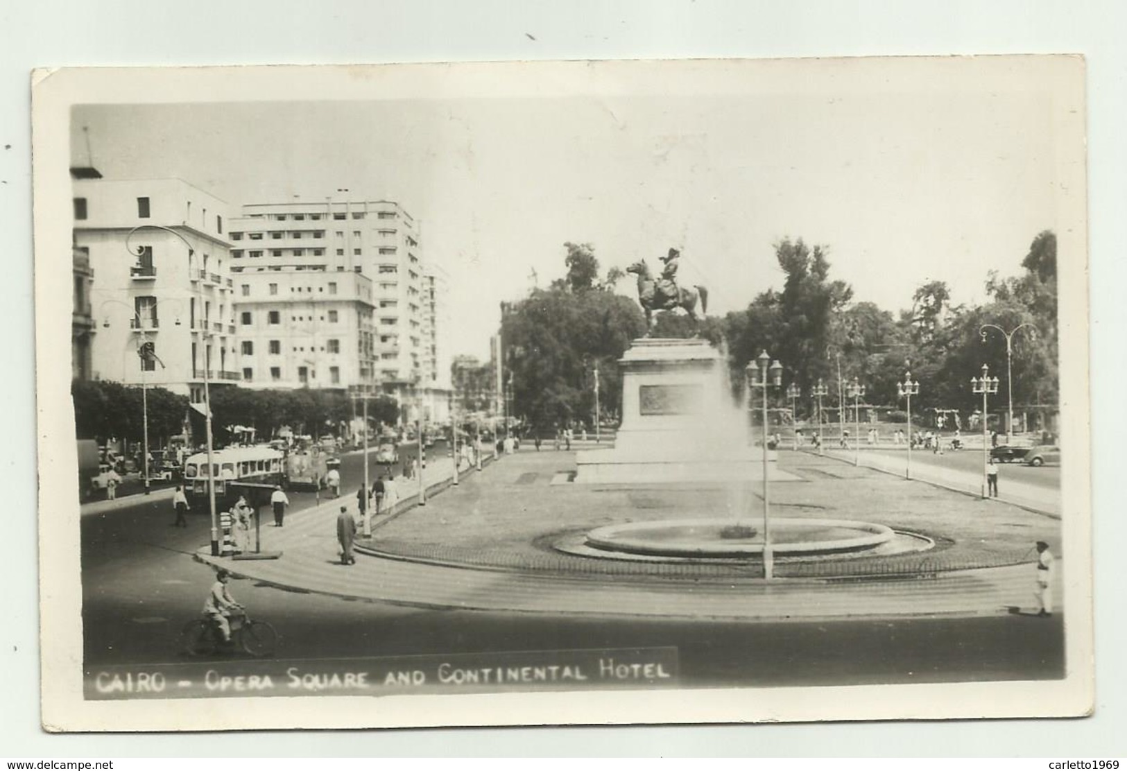 CAIRO - OPERA SQUARE AND CONTINENTAL HOTEL - VIAGGIATA   FP - Le Caire