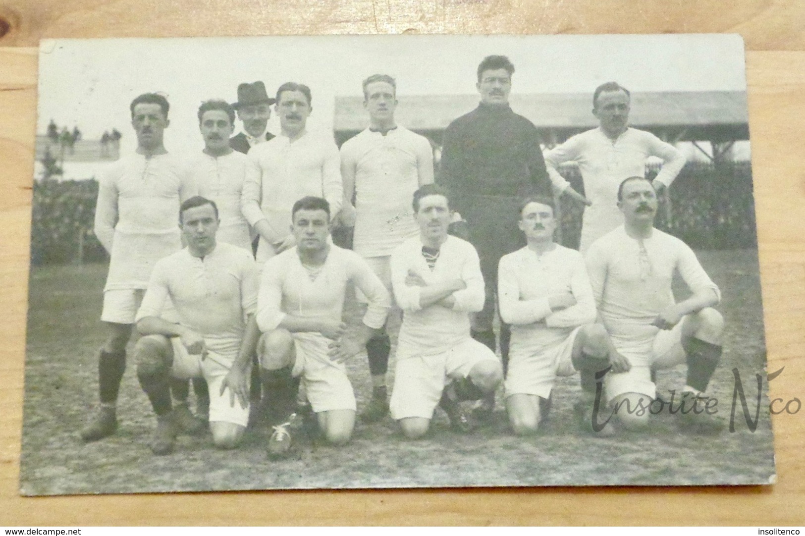 Photographie Union St-Gilloise Au Daring Club De Bruxelles En 1921 - Frans Demol à Droite Debout - Sports