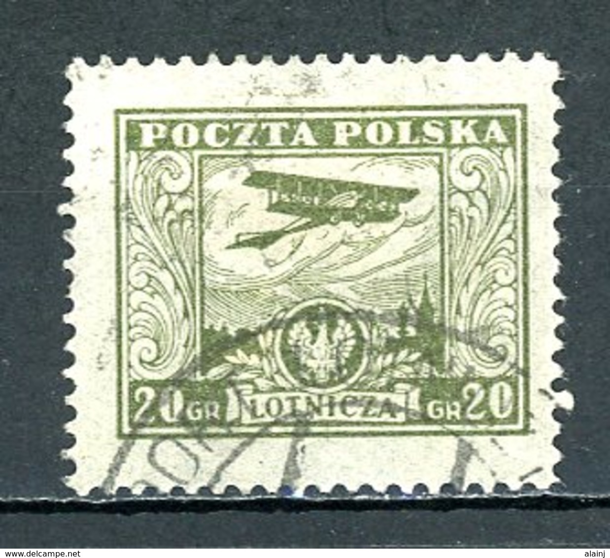 Pologne   Y&T   PA 7    Obl    ---   Bel état - Used Stamps