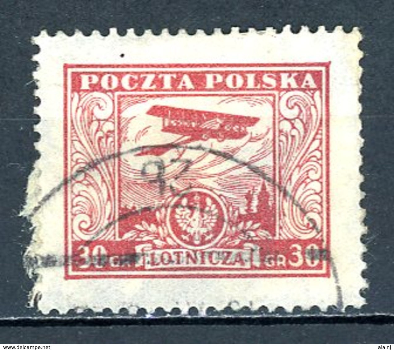 Pologne   Y&T   PA 8    Obl    ---   Bel état - Used Stamps