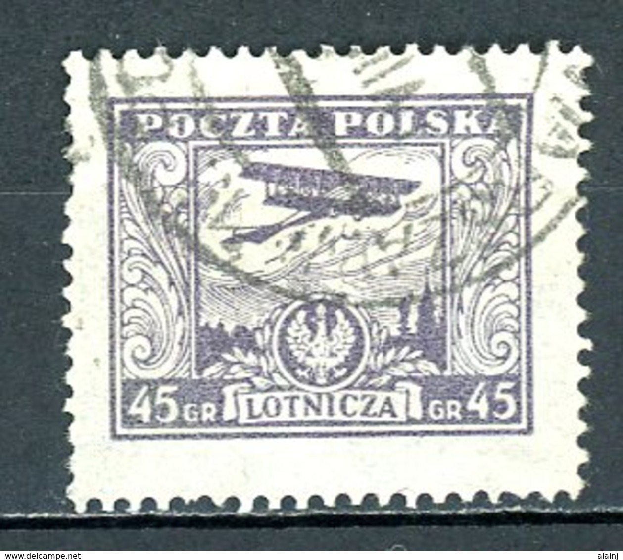 Pologne   Y&T   PA 9    Obl    ---   Bel état - Used Stamps