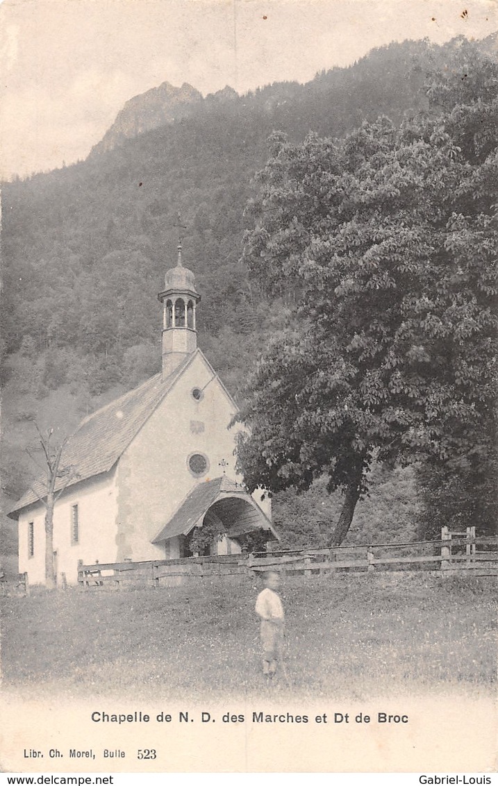 Chapelle De N. D. Des Marches Et Dt De Broc - Animée - Broc