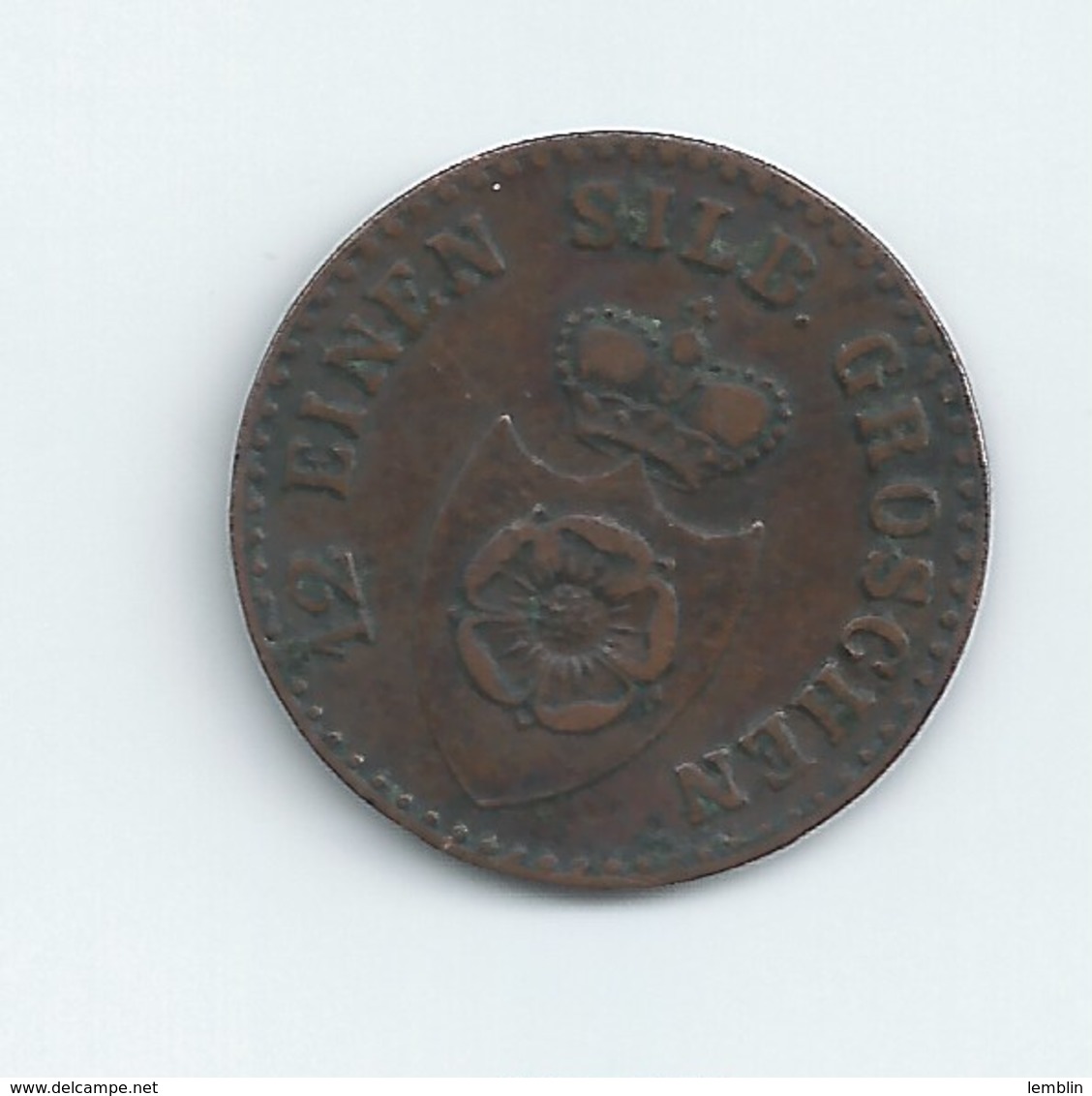 1 KREUZER PRINCIPAUTE DE LIPPE 1861 LEOPOLD III - Monedas Pequeñas & Otras Subdivisiones