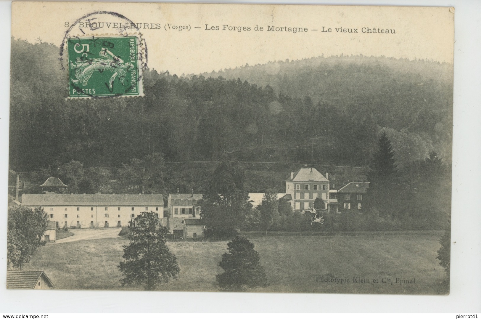 BROUVELIEURES - Les Forges De Mortagne - Le Vieux Château - Brouvelieures