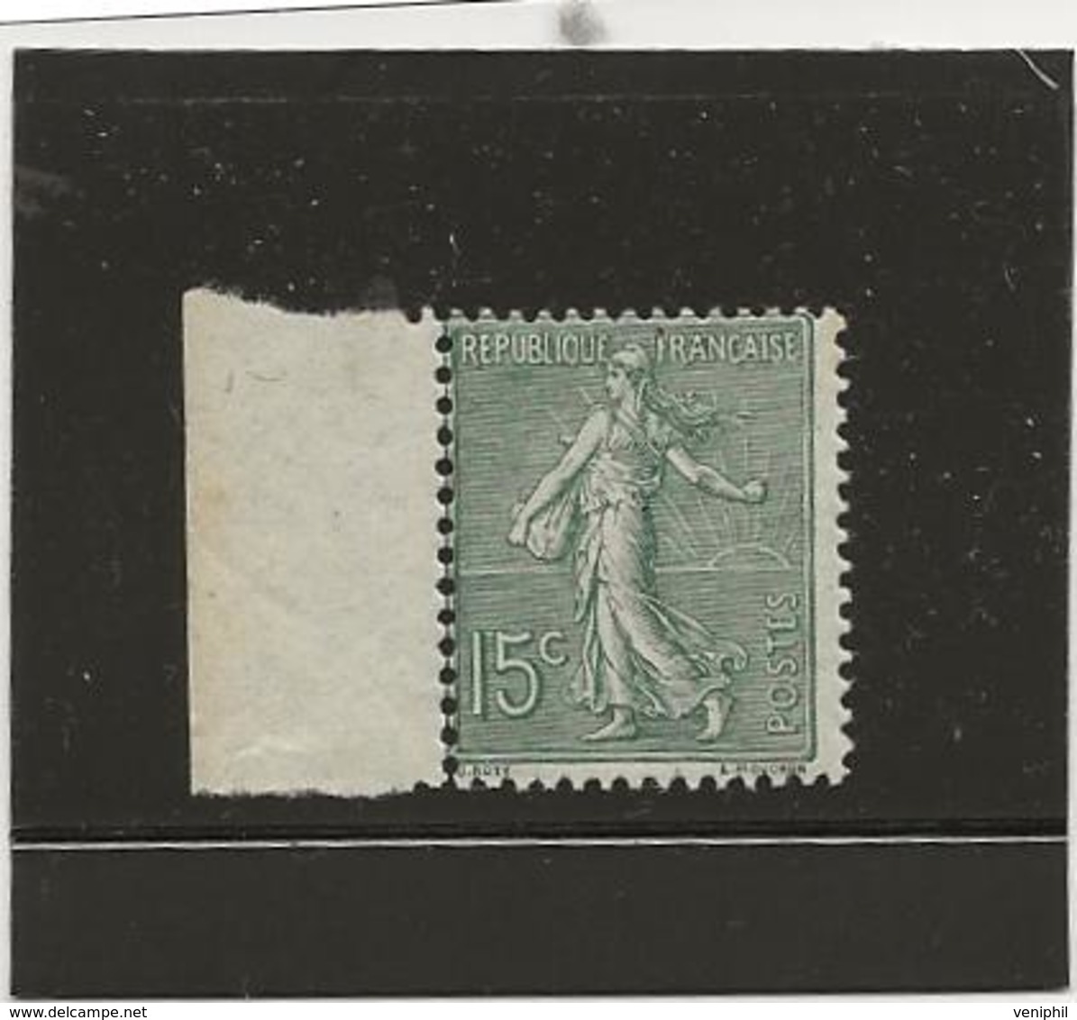 TYPE SEMEUSE LIGNEE N° 130 -NEUF BORD DE FEUILLE -XX - ANNEE 1903-  COTE : 10 € - 1903-60 Semeuse Lignée