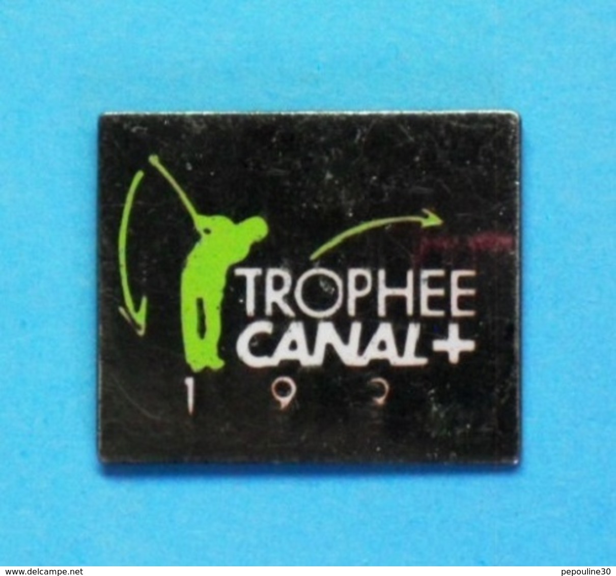 1 PIN'S  //   ** GOLF / TROPHÉE CANAL+ ** - Golf