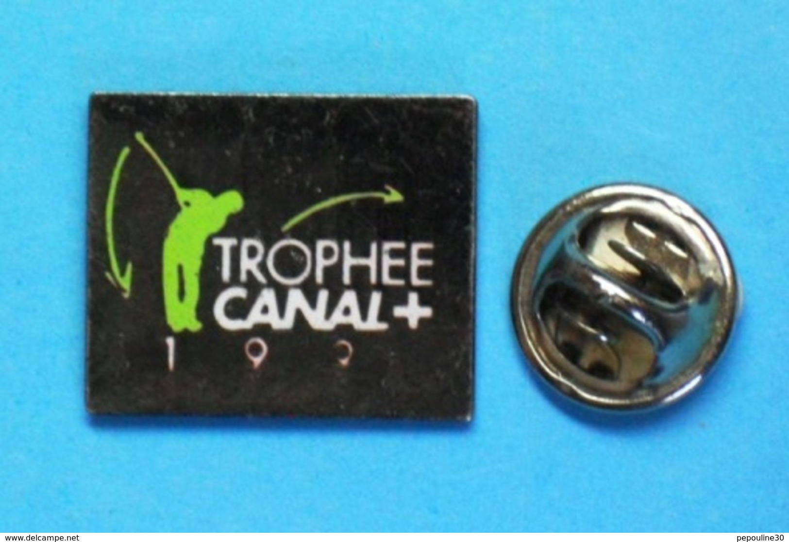 1 PIN'S  //   ** GOLF / TROPHÉE CANAL+ ** - Golf