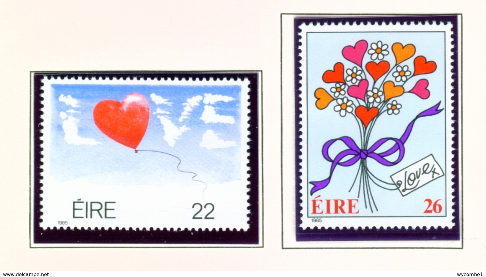 IRELAND  -  1985 Greetings Set  Unmounted/Never Hinged Mint - Unused Stamps