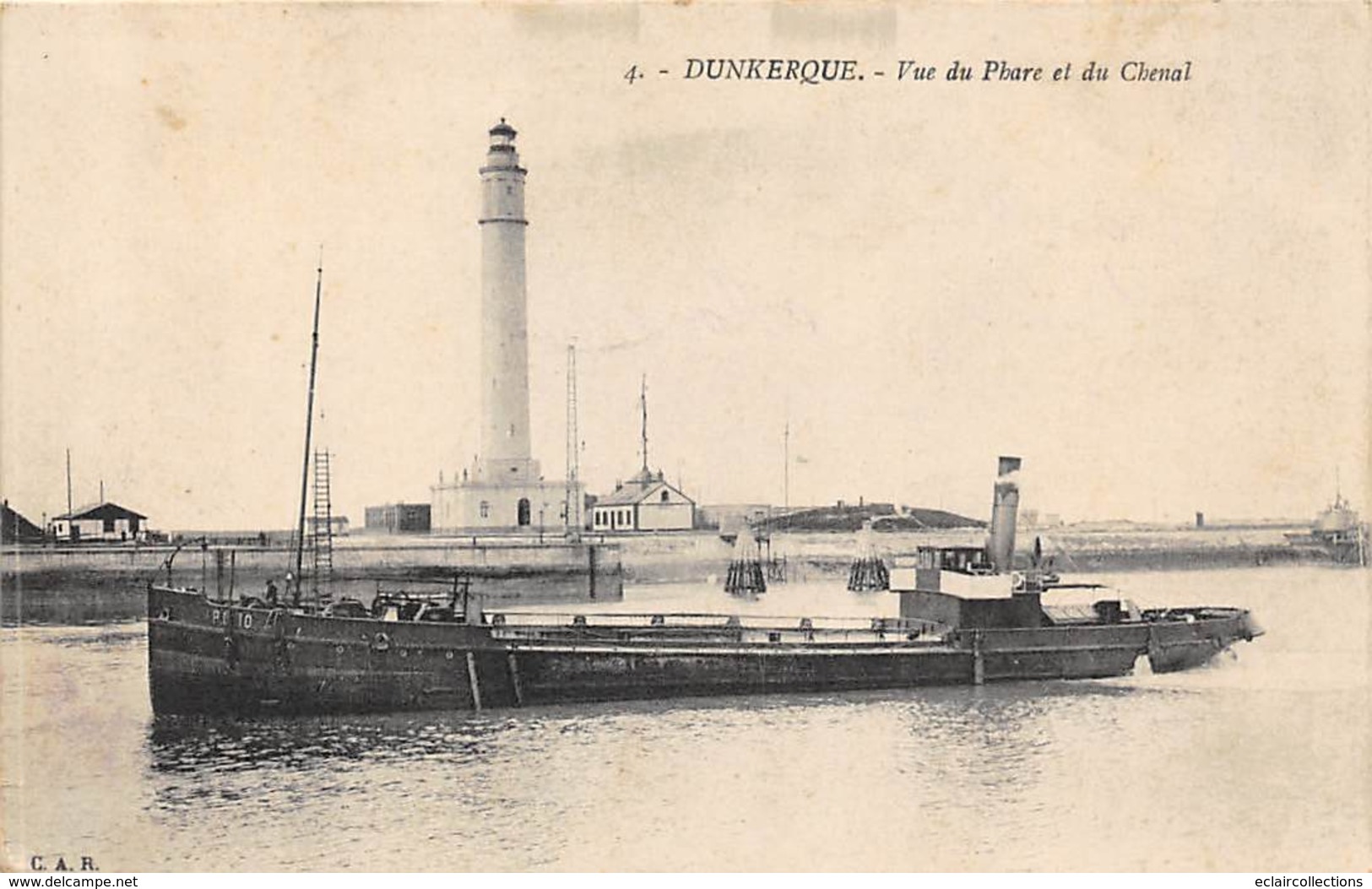 Dunkerque       59         Vue Du Phare Et Du Chenal         (voir Scan) - Dunkerque