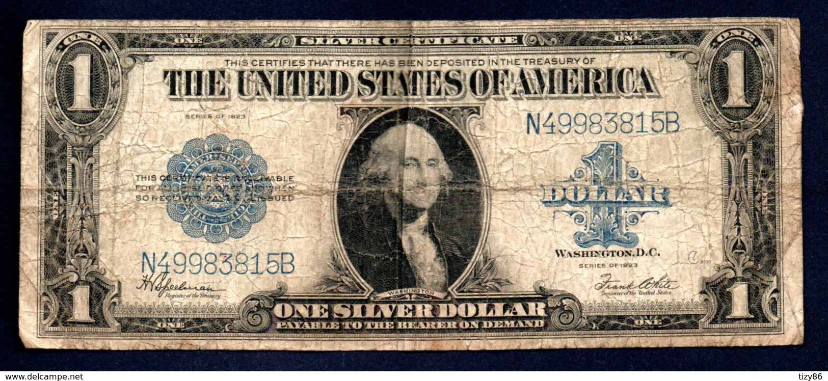 Banconota 1 Dollar - Serie 1923 - United States Notes (1862-1923)