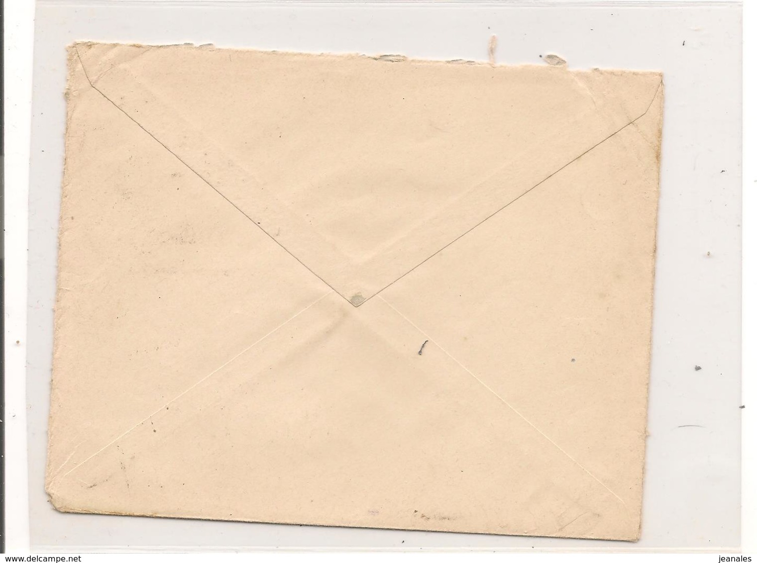 1927 ENVELOPPE DE TUNIS POUR VILLEDIEU SUR INDRE - Storia Postale